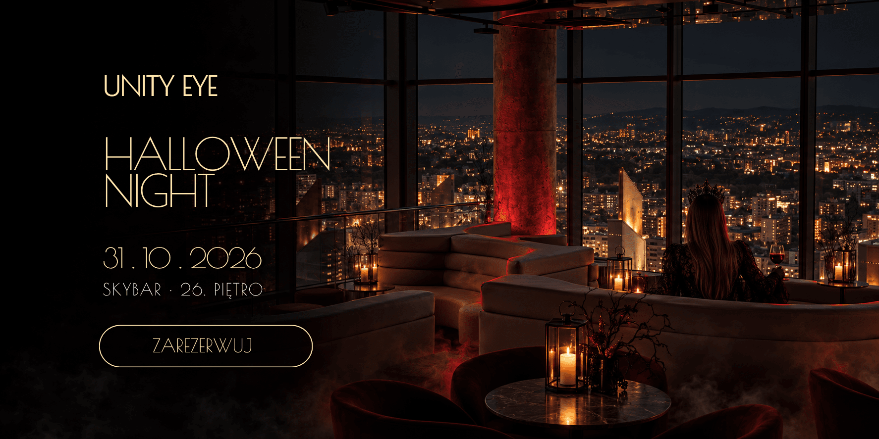 HALLOWEEN NIGHT | 100 m ABOVE KRAKÓW | UNITY EYE